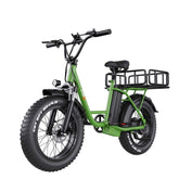 Freego FB-20X Step-thru Fat Tire Electric Bike - Green Vista Living
